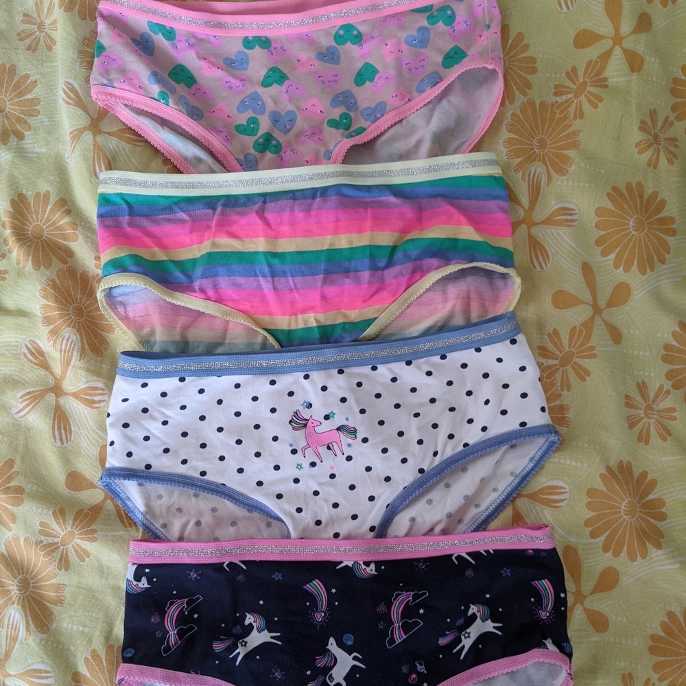 Carter's girls undie 6-6x